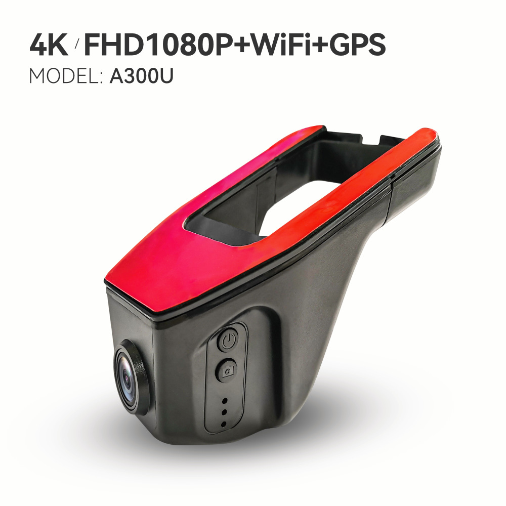 2025 driving recorder car HD 1080P camera wifi shrink time recording 24 hours parking monitoring