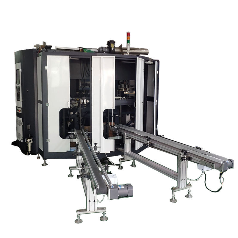 Fully Automatic Four-Color Hot Stamping Machine, Hot Stamping Machine for Wine Bottles and Cosmetic Bottles, Visual Servo Turntable Screen Printing Machine for Plastic Bottles