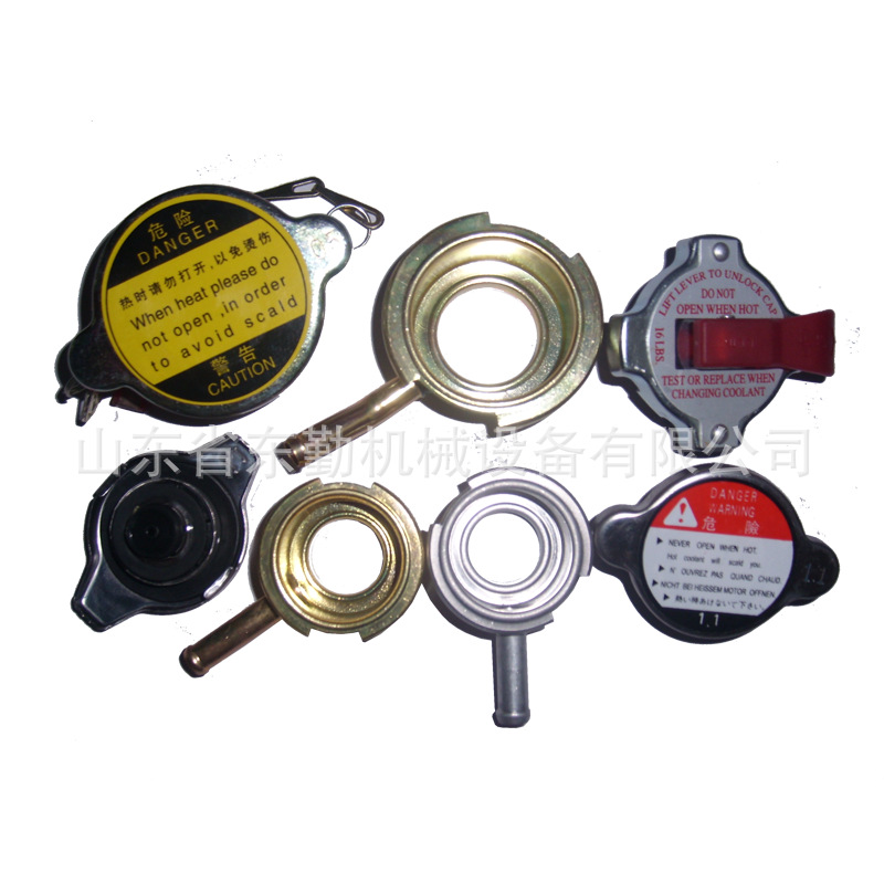 Car Water Tank Cover Radiator Cover Water Filler Mouth Cover Universal Van Truck Stainless Steel Water Tank Cover