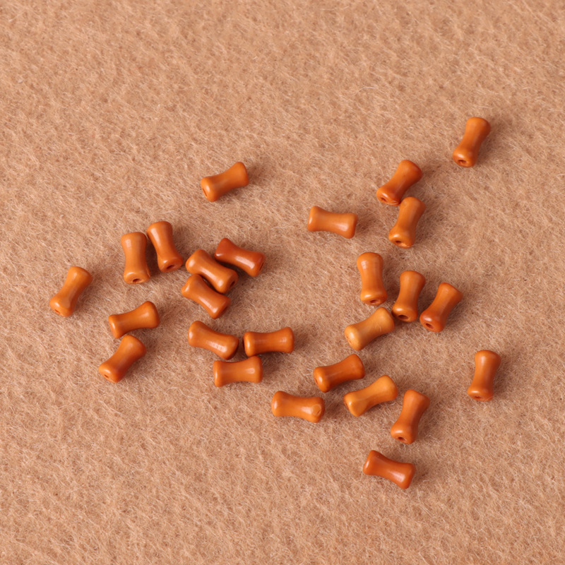 Natural Olive Nuclear Bamboo DIY Jewelry Accessories 108 High Rise Beads Bracelet Accessories Bracelet Material