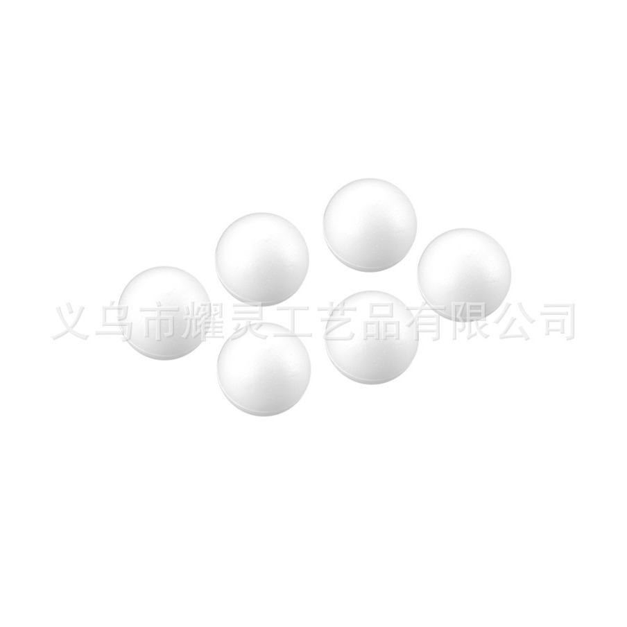 Factory supply white Poly Dragon solid foam ball ball DIY material wedding window props star ball