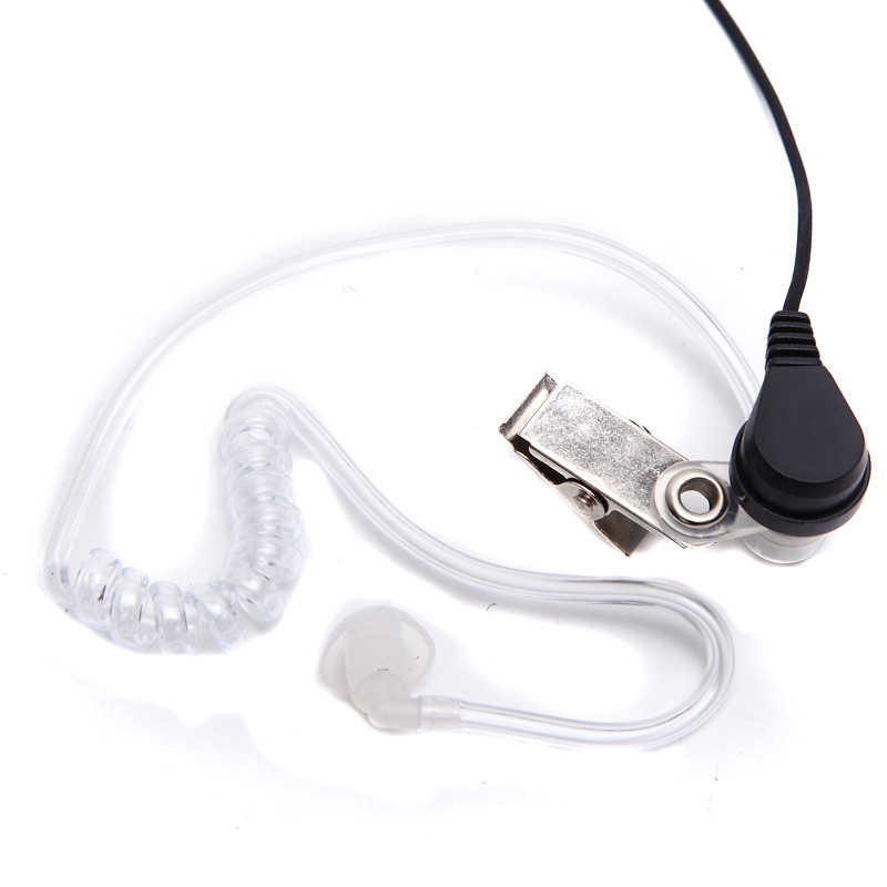 Baofeng 888S Walkie-Talkie K-Head Universal Air Duct Headset Baofeng 5R Air Guide Ear-Hook Headset Cable