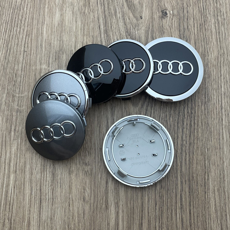 Suitable for Audi wheel hub cover A3 A4L A6L Q3 Q5L Q7 A5 A7 Q2L Tire Center logo cover