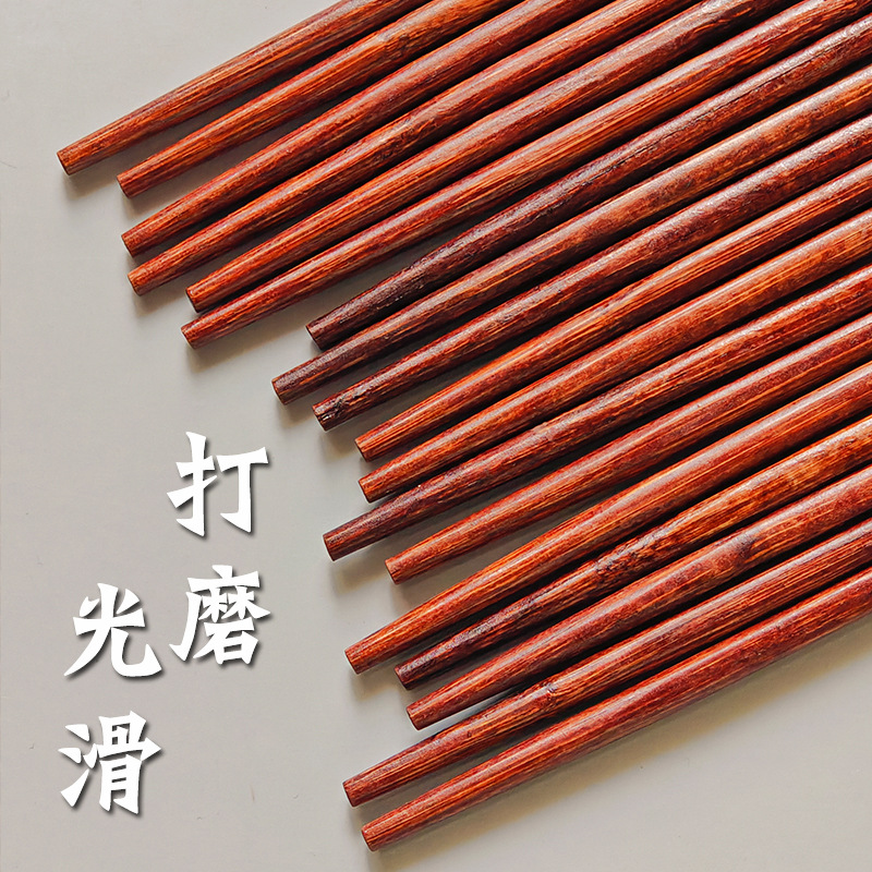 Factory in stock Persimmon Ruyi Printed Chopsticks New Chinese Style One Person One Chopsticks Household Everything Ruyi Bamboo Chopsticks