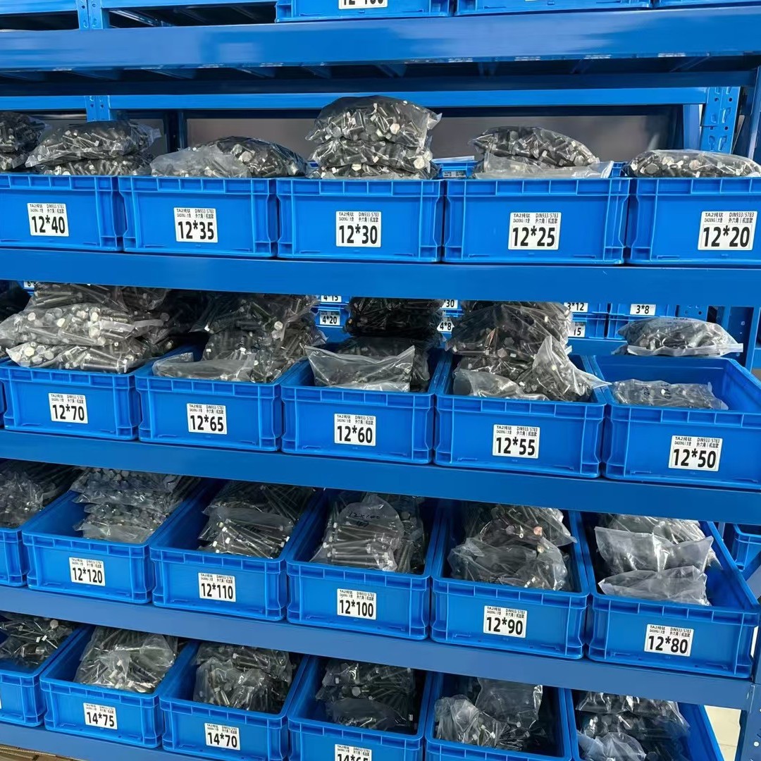 Titanium Bolts, Titanium Screws, Titanium Alloy Screws, Pure Titanium Screws, External Hexagon, Sufficient Stock