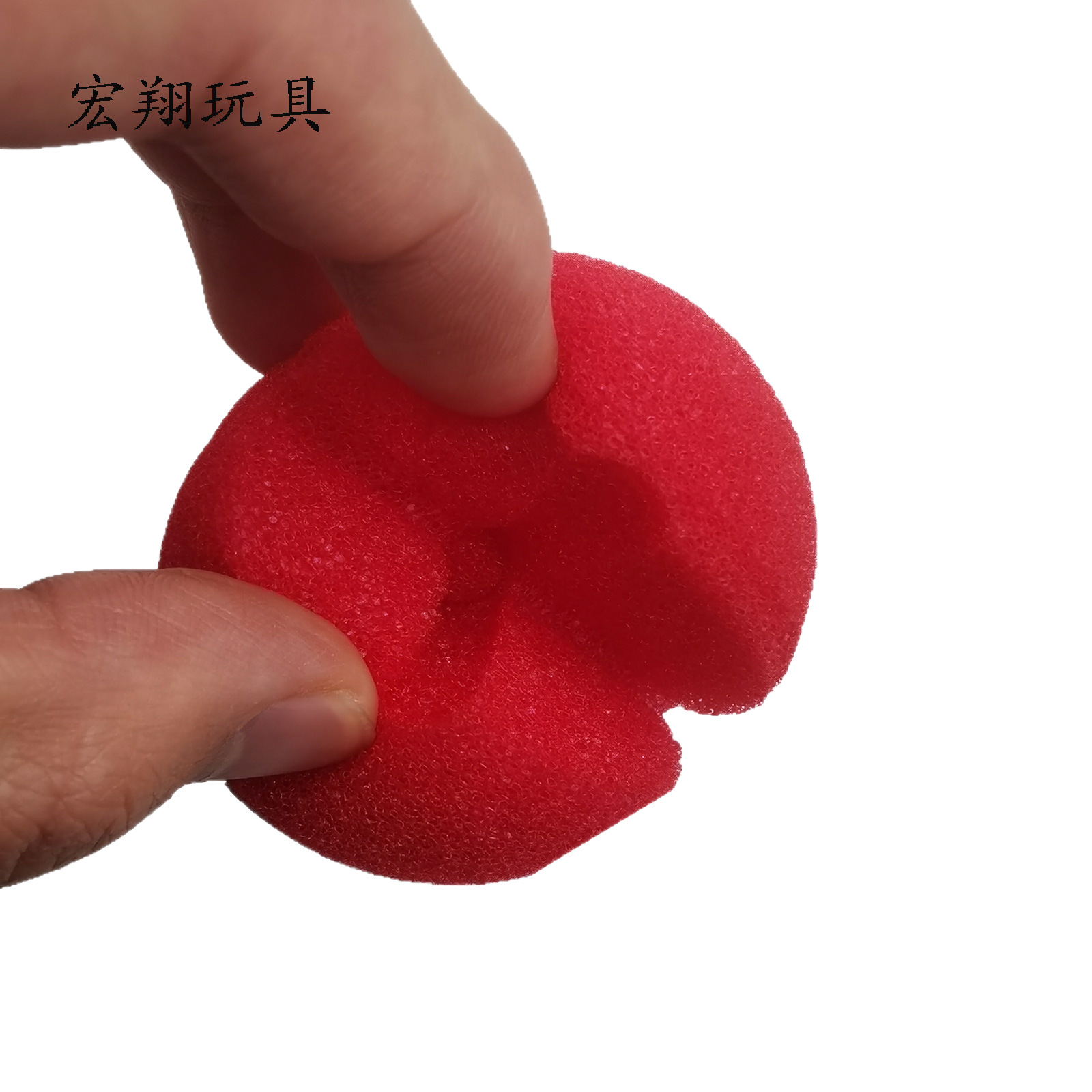 Halloween cosplay clown nose 3/4/5/6cm sponge red nose ball funny sponge props