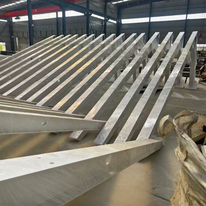 Photovoltaic Solar Parking Shed Customized Steel Frame Steel Beam Bracket Steel Structure Outdoor Carport Outdoor Photovoltaic Carport