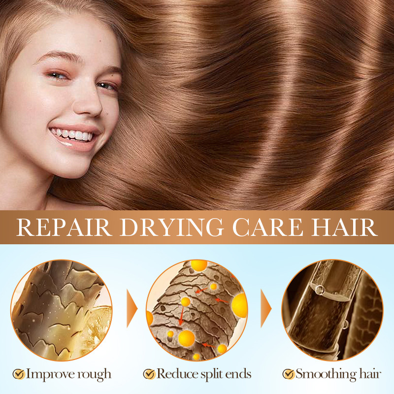 All English black castor oil conditioner SADOER nourishing repair improve frizz hair conditioner cross-border foreign trade wholesale