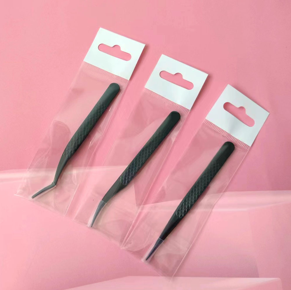 Mini Grafting Eyelash Tweezers Special Tweezers for Eyelashes Golden Feather False Eyelash Tweezers Eyelash Tweezers for Eyelashes