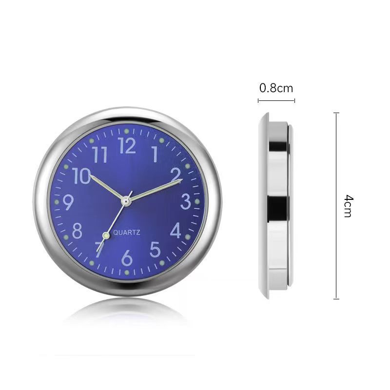 New Car Watch Car Clock Quartz Watch Wholesale Luminous Decorative Car Clock Metal Car Watch Head 40mm