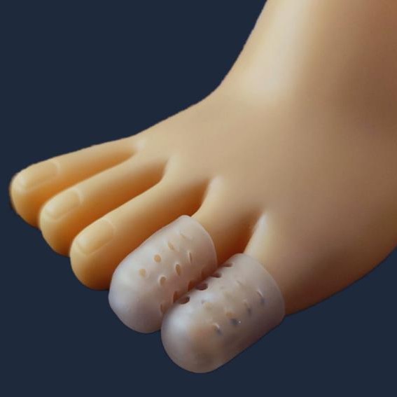 Multi-style SEBS small toe protector overlapping toe separator silicone small toe valgus toe divider