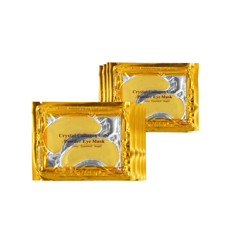 Cross-Border Moisturizing and Firming Gold Collagen Eye Patch Crystal Hydrating Eye Mask Patch to Improve Eye Wrinkles Moisturizing Eye Mask