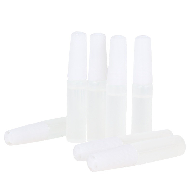 Handmade glue alcohol glue small branch diy6ml non-woven transparent 10ml15ml pointed nose bottle with inner stopper alcohol glue