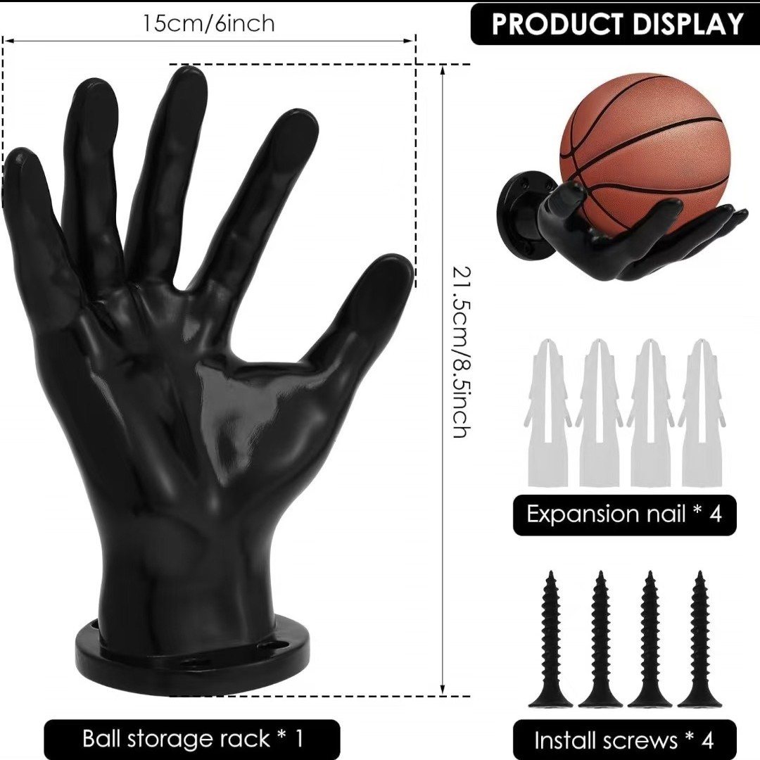 Hand model basketball ornament football ornament display stand ornament decoration creative