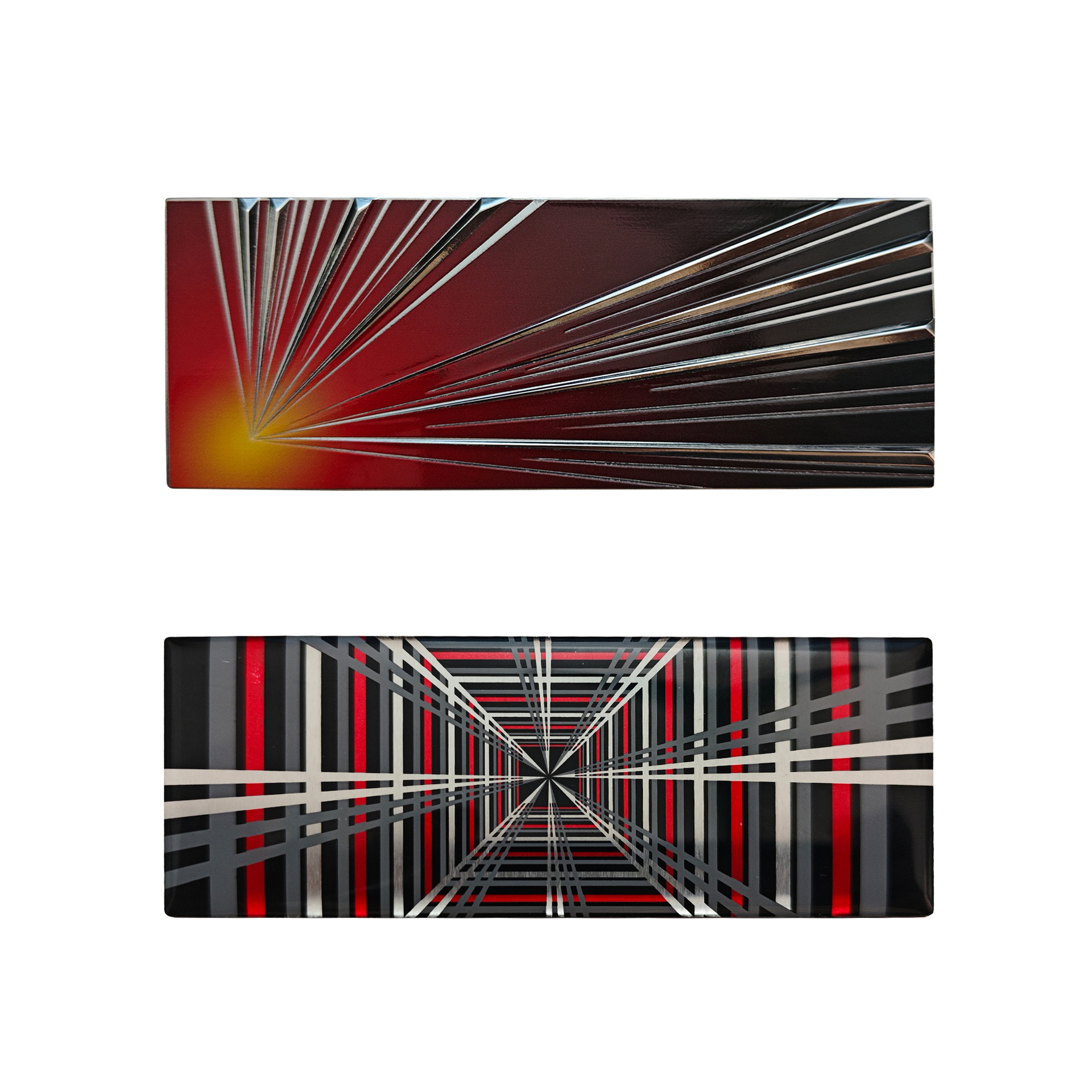 Suitable for Tesla's New Model 3 Y High-Performance Space-Time Time Tunnel Ludicrous Rear Label Plaid