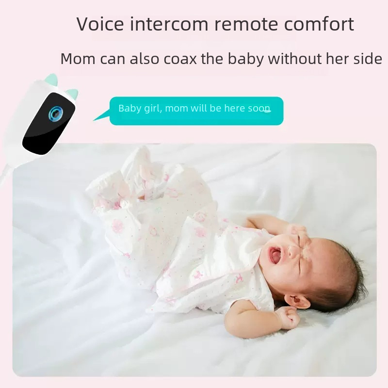 xiaovv Smart Baby Monitor Night Vision Care Instrument Child Monitoring Cry Alarm Reminder Wireless Camera