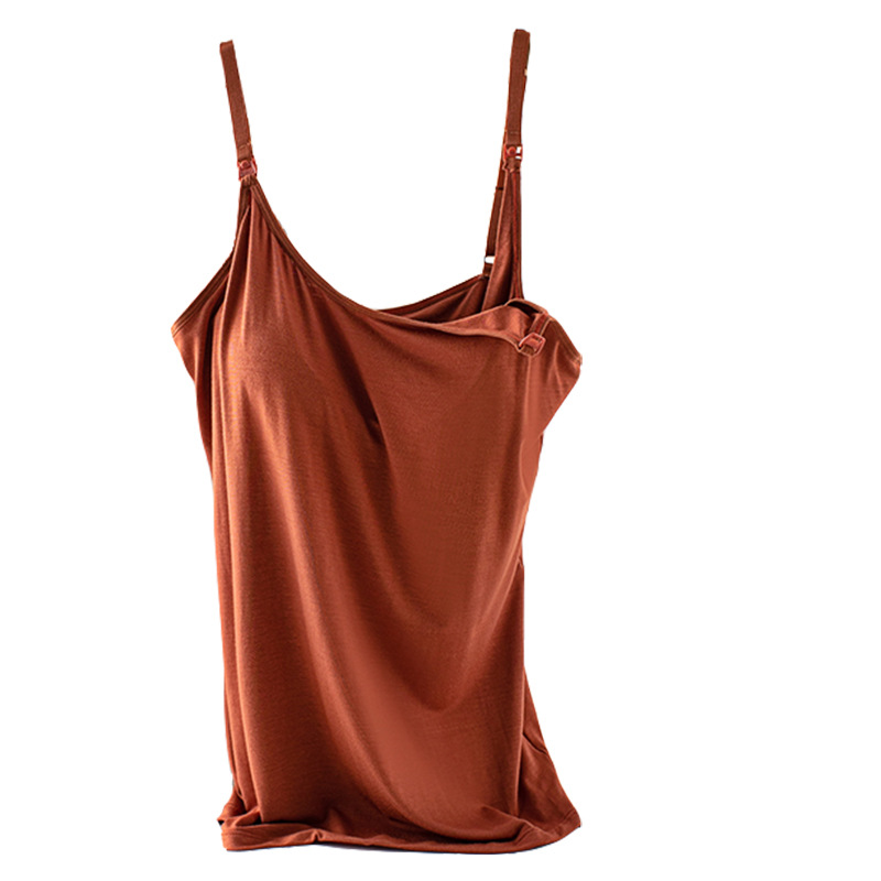 Pregnant Women's Lactation Sling Vest Belt Chest Pad Nursing Pregnant Women's Lactation Sling Underwear Sling Base Shirt Home