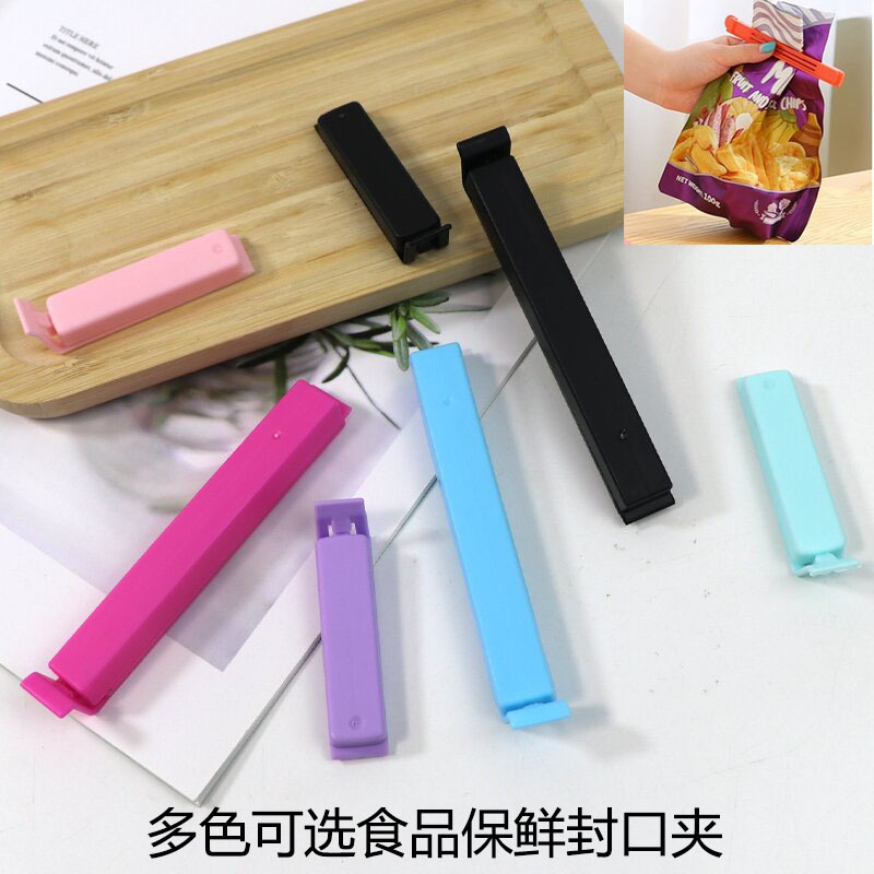 Оптовая продажа заводских мультяшных зажимов для упаковки продуктов, зажимы для чая и закусок, размер на выбор