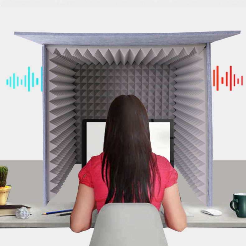♔ Recording Studio Desktop Home-Use Simple Detachable Soundproof Cover Himalaya Audio Streamer Room Noise Reduction Magic Tool