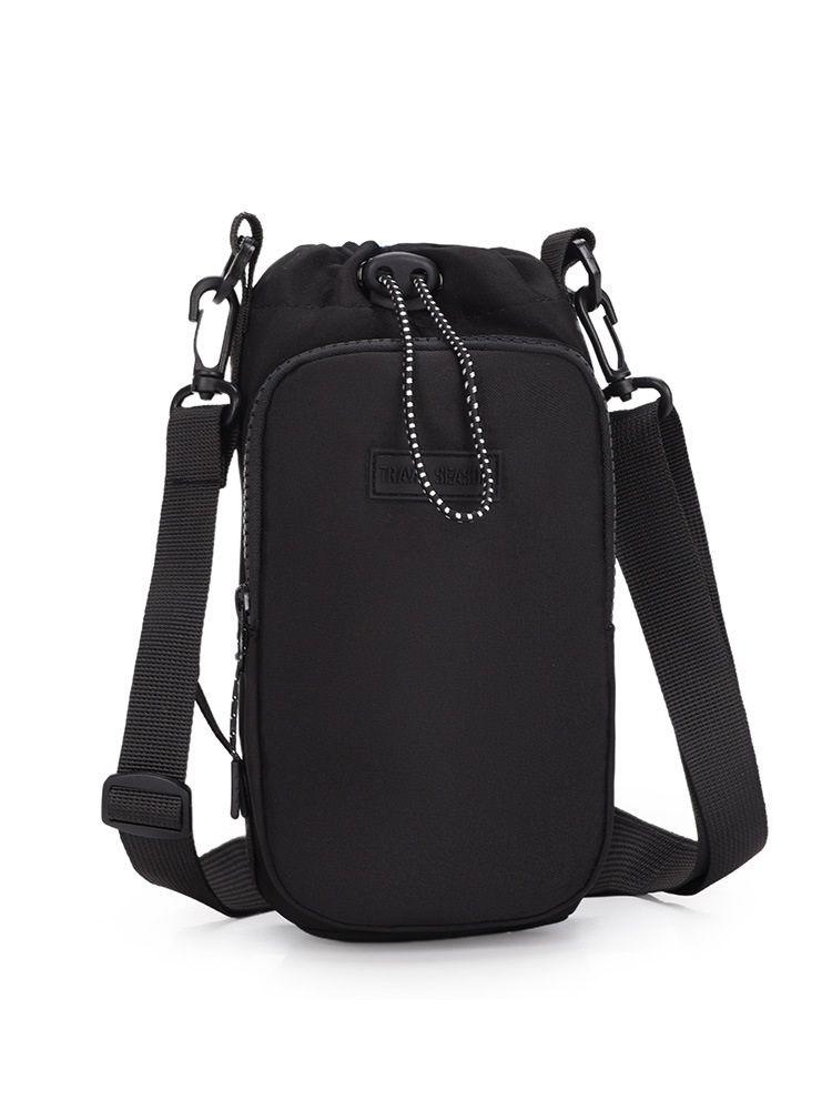 Cross-Border Outdoor Water Cup Insulation Bag Waterproof Portable Insulation Cup Cover Travel Water Cup Drawstring Pocket Mobile Phone Storage Bag
