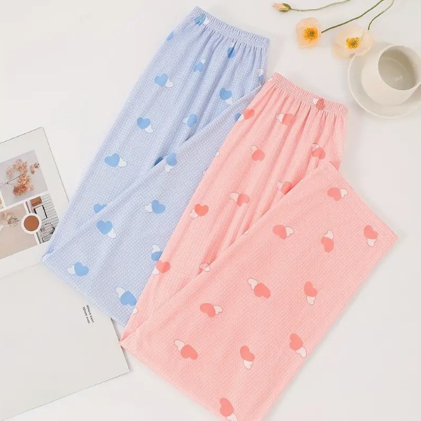 Cross-Border Export Amazon European and American 3D Digital Printing Home Pajamas Drawstring Can Be Worn Outside Casual Couple Pants Customization