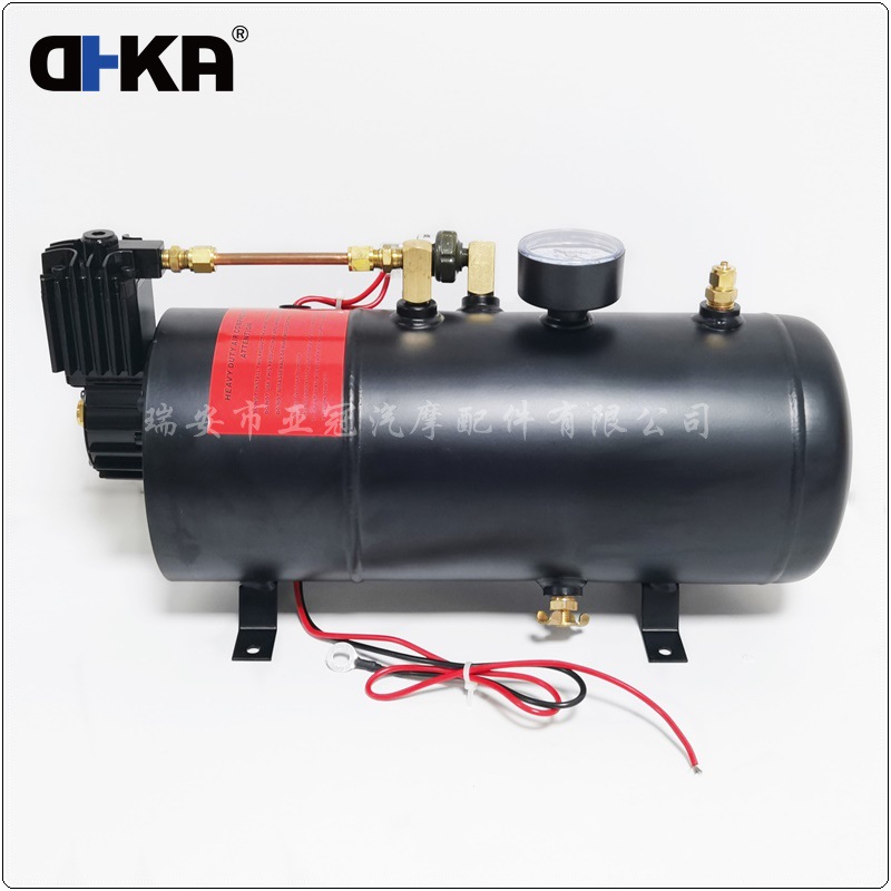 Dhka Asian Crown-As174A Spot Horn Modified Air Pump 12V 150Psi Blue 3L Air Compressor