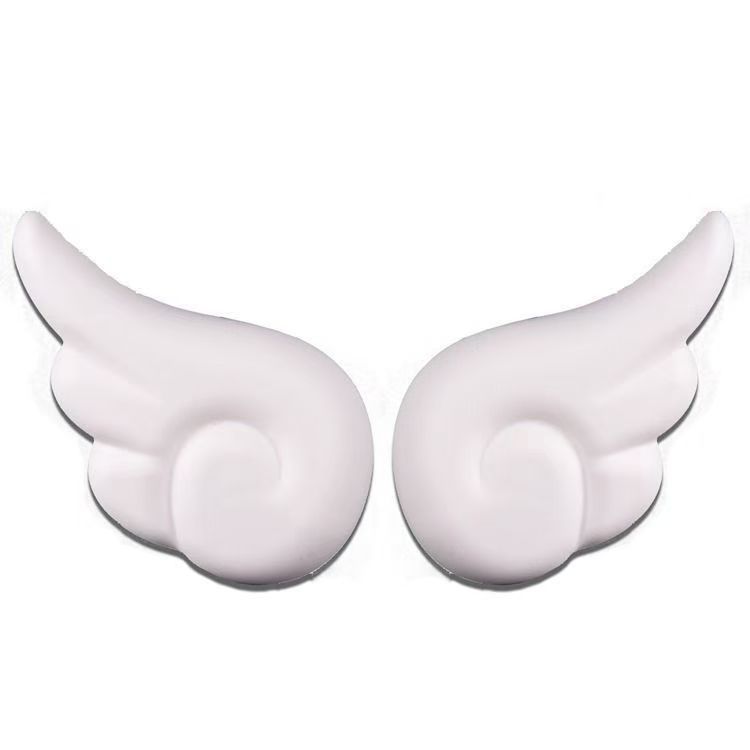 Battery car helmet decoration angel wings casual stickers electric car personality decorations helmet universal decorative accessories