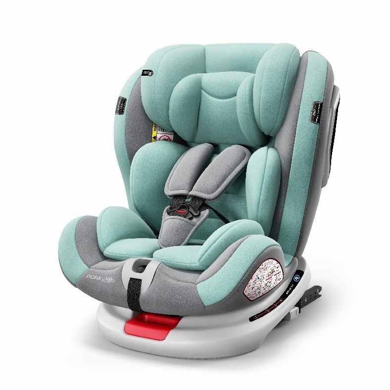 Child safety seat car baby 0-12 years old car 360 degree rotating simple seat baby universal