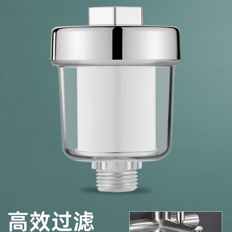 Shower filter household bath PP cotton filter water purifier chlorine shower water heater front universal
