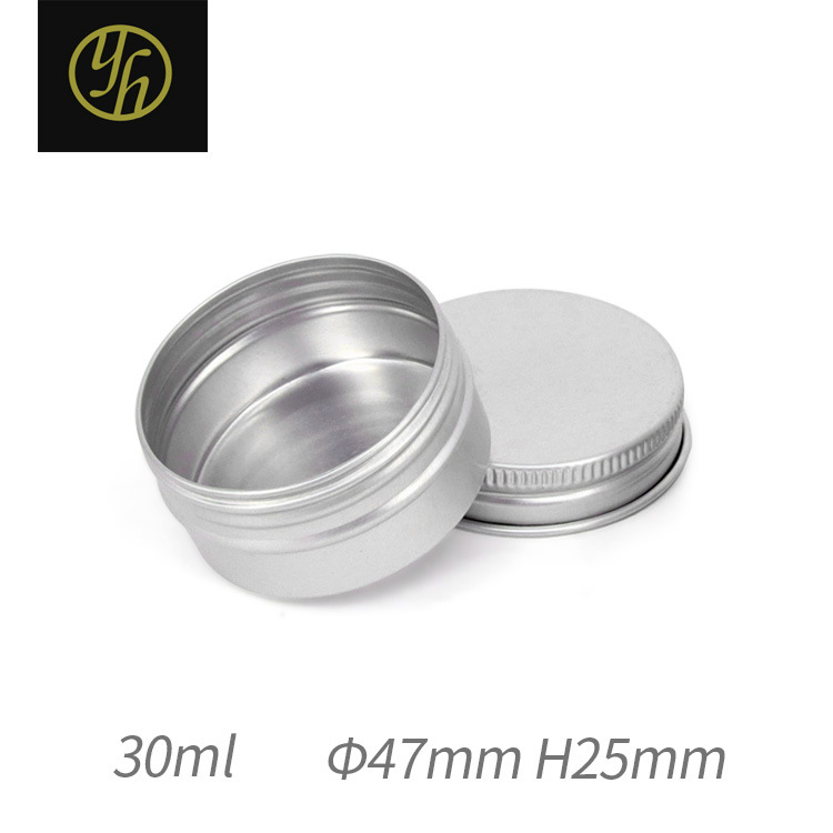30ml aluminum box 47*25mm shikaoji hair wax trial box ointment paste powder box aluminum can cosmetic packaging