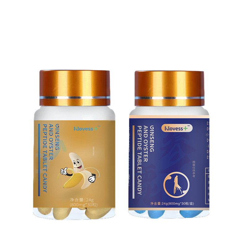 Men's Tablet Candy, Ginseng Deer Whip Tablets, Men's Nourishing Health Care Oyster Peptide Deer Whip Pills, Oyster Tablets, Drop Shipping