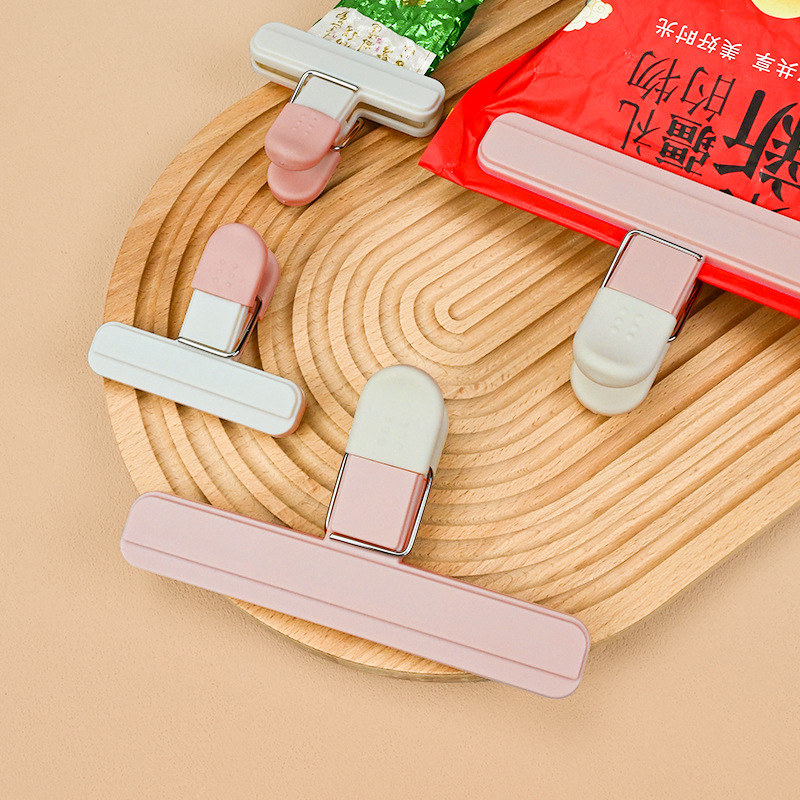 Food Sealing Clip Preservation Sealing Clip Plastic Food Clip Large Bag Clip Kitchen Snack Sealer Moisture-proof