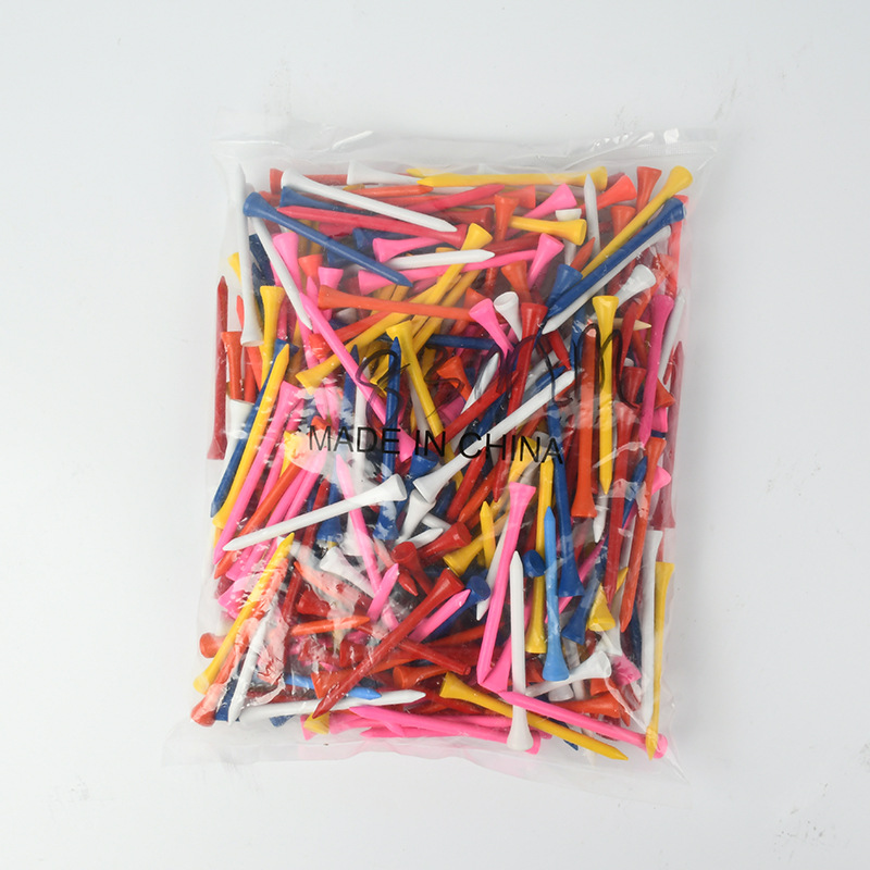 83mm Golf Accessories Golf Spikes Tee Source Factory Direct Supply Multi-Size Colorful Spikes Golf Tee