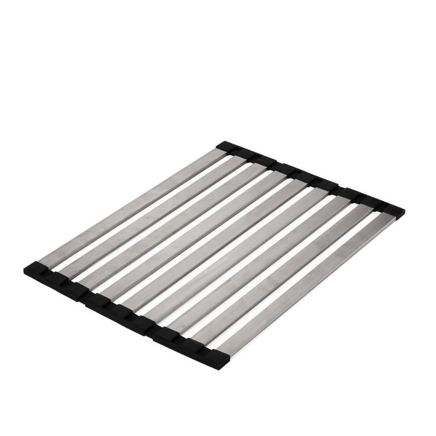 Silicone Stainless Steel Drain Curtain Accessories Flat Square Tube Easy Installation and Disassembly
