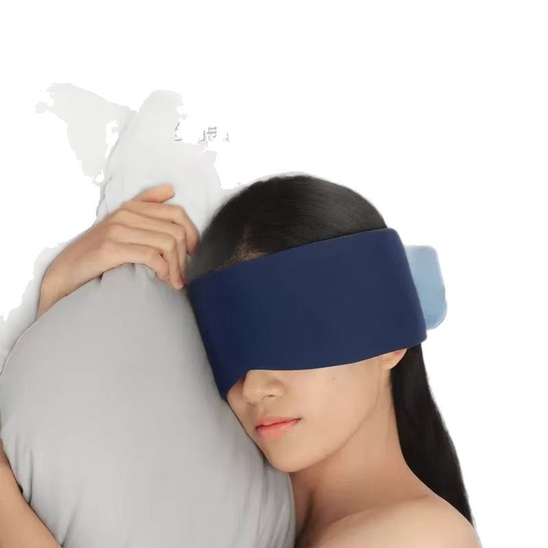 Hotel Deep Sleep Eye Mask, Non-Sensory, Blackout, Machine Washable, Anti-Mite and Antibacterial, More Breathable and Comfortable Than Silk, Factory Direct Supply for Sleep