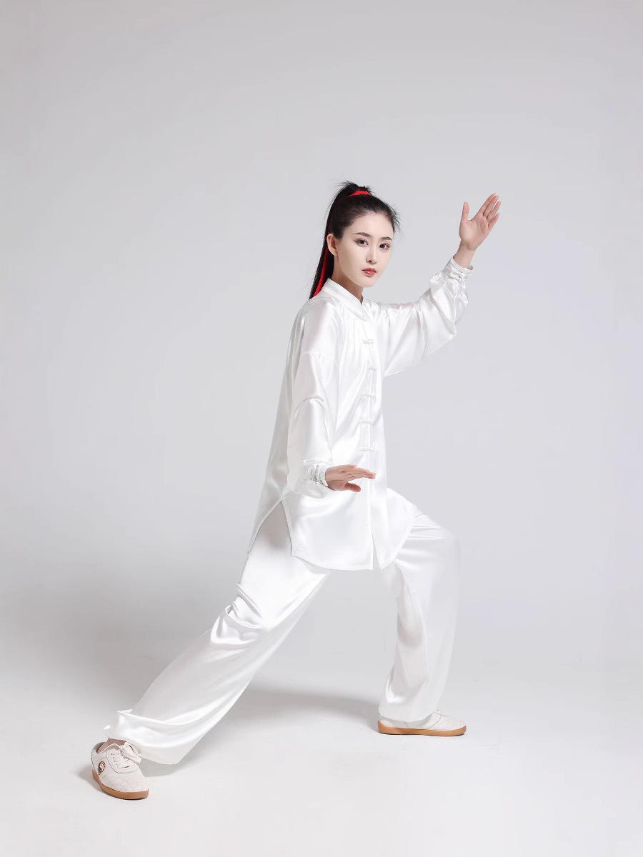 Custom Tai Chi Uniforms, Martial Arts Uniforms, Mulan Uniforms, Practice Uniforms, Performance Uniforms, Group Ba Duan Jin Tai Chi Special Uniforms