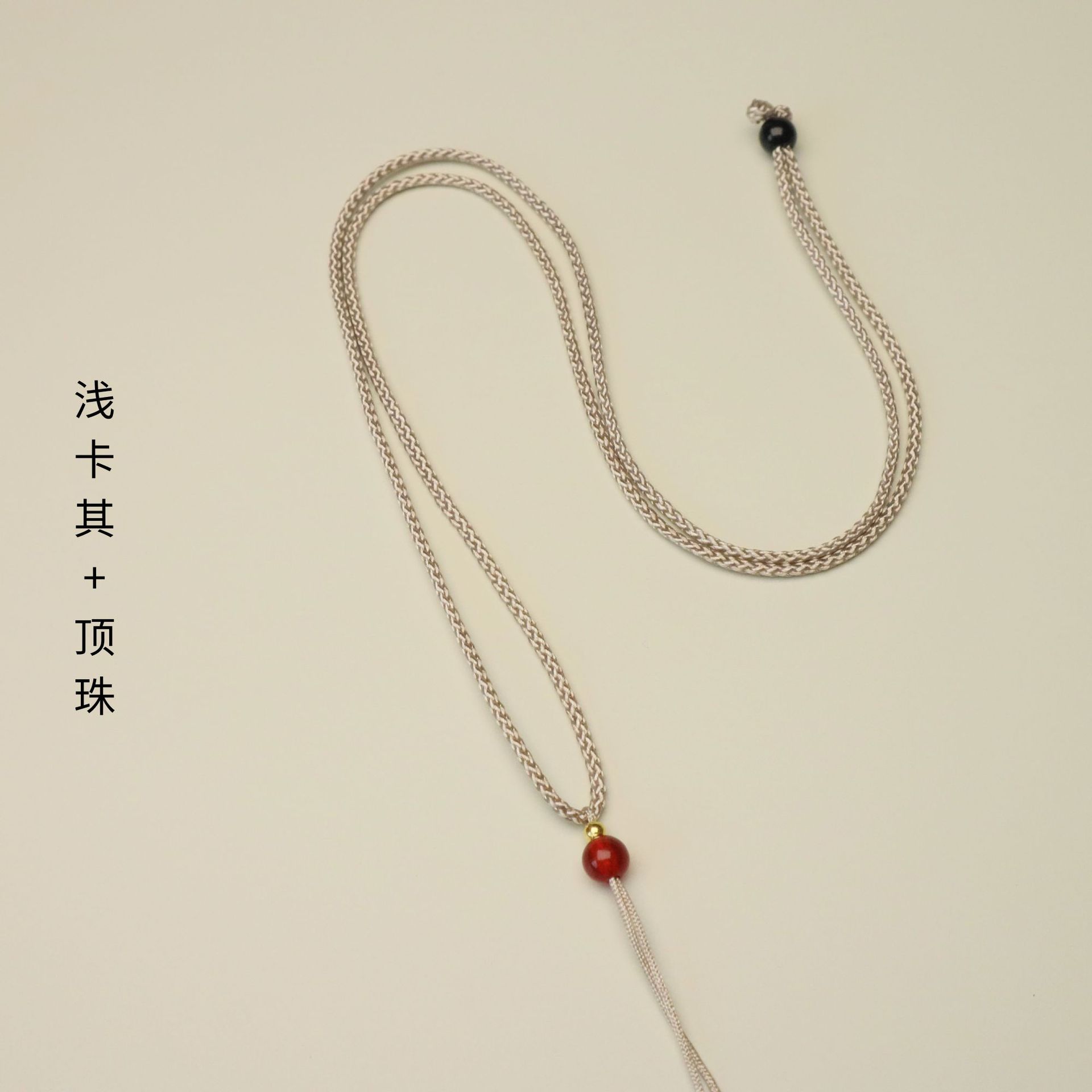 Pendant Lanyard Necklace Rope Pendant Rope Safe Buckle Jade Pendant Lanyard Lanyard Jade Pei Lanyard Braided Rope Black Rope Pendant Braided Rope