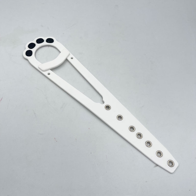 New cat door bracket Latch cat door replacement installation quick elastic lock with cat door Holder Latch