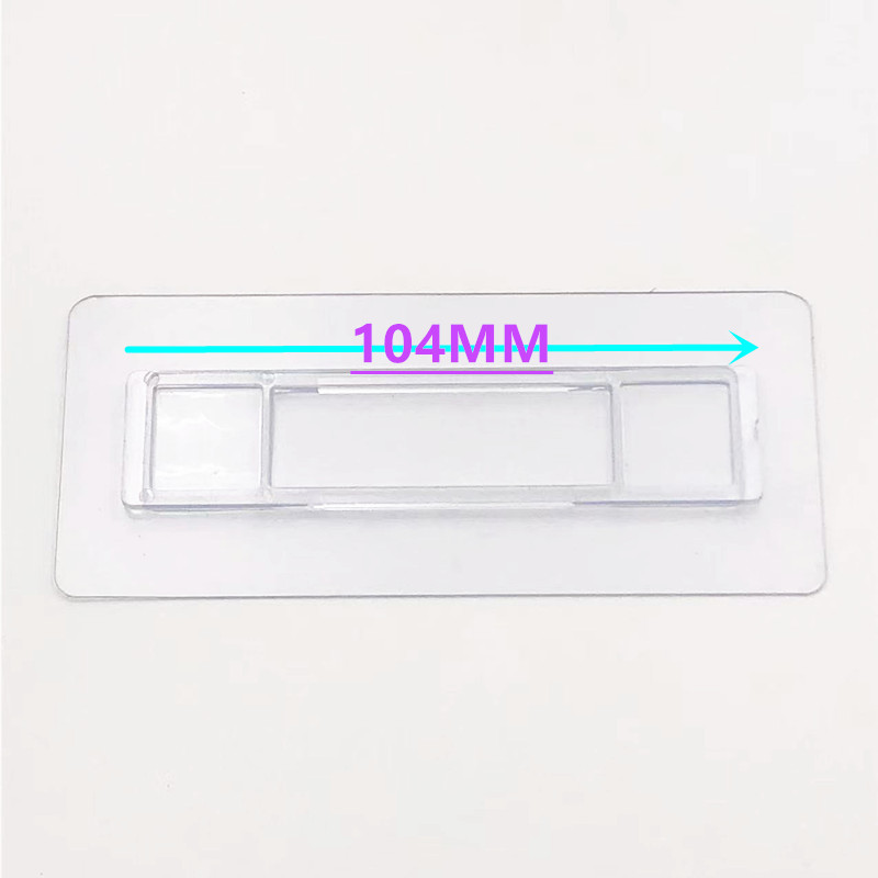 Customized Traceless Adhesive Strip Buckle Storage Rack Tissue Box Back Sticker Nail-Free Universal Adhesive Accessory Storage