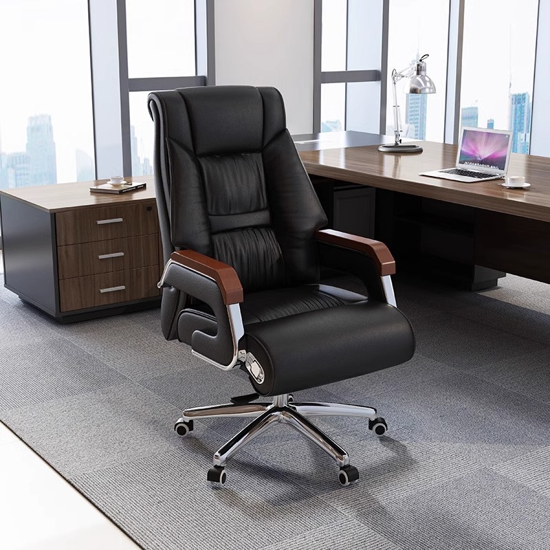 Кресло Босс Офисное Кресло Менеджера Исполнительное Кресло Простое Современное Конференц-Кресло Легкое Подъемное Кресло Эргономичное Кресло