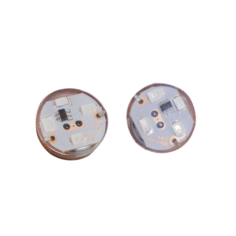 Vibration Three-color Flash Digital Accessories Backpack Toy Kidsren's Shoe Light Flash Set Digital led Shoe Light