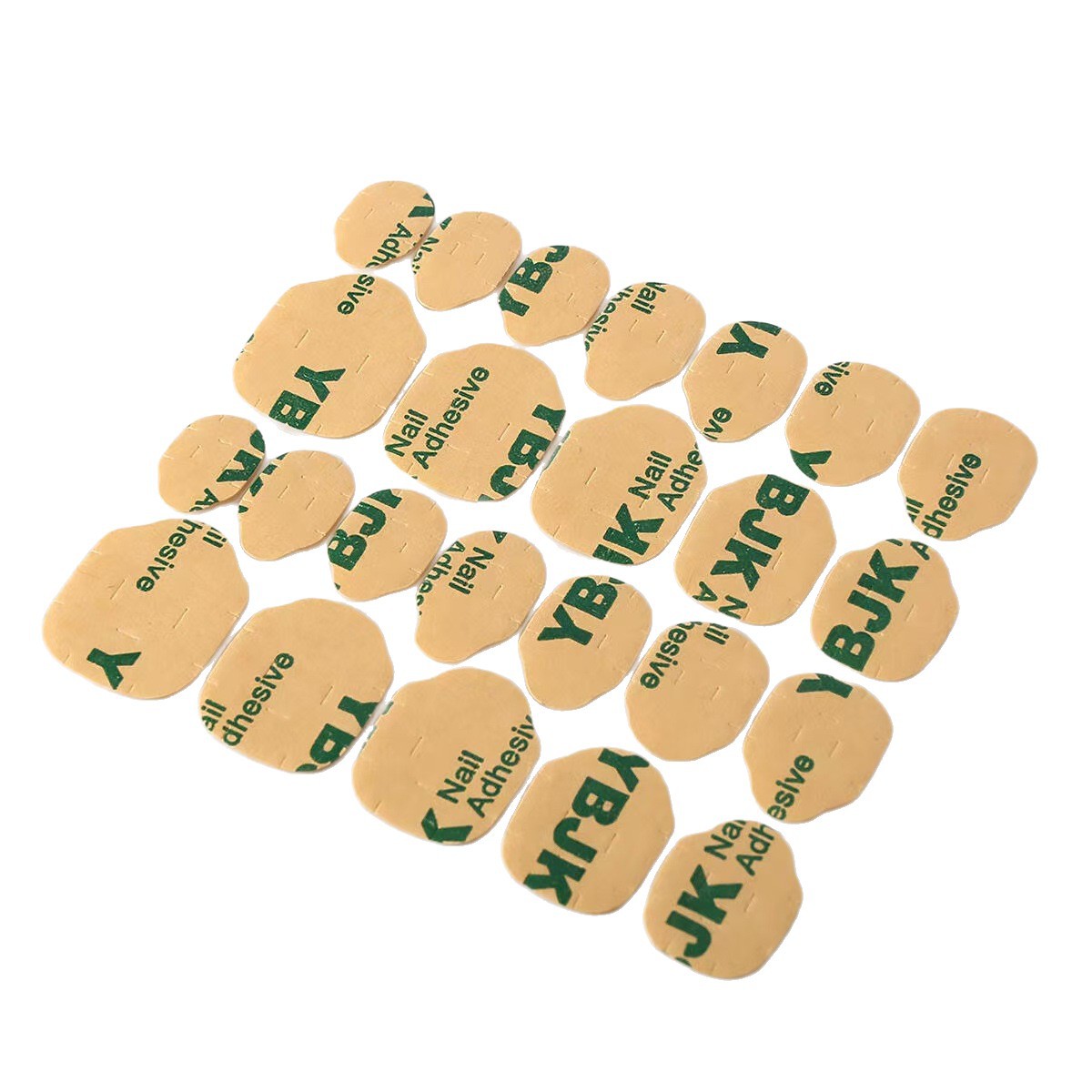 Korean New Product Upgraded High-Viscosity Kraft Paper Wearable Nail Jelly Glue Ultra-Thin Transparent Waterproof Manicure Double-Sided Sticker
