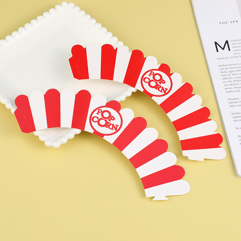 Кольцо экологически чистое ведерко для попкорна из ПП пластика креативное ведерко для попкорна пищевого качества многоразовое оптовая продажа