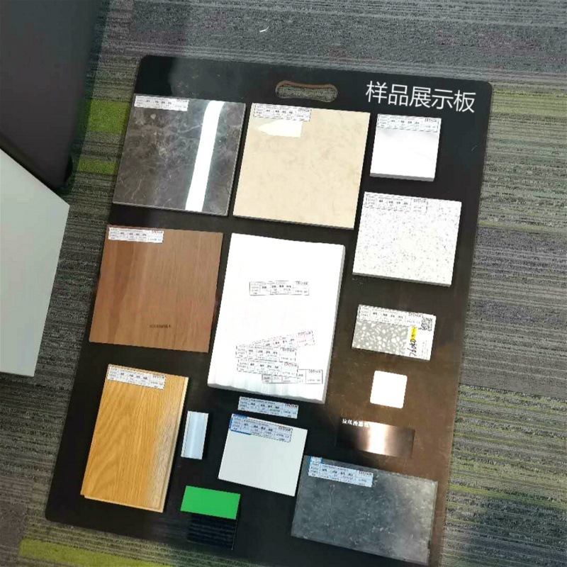 Pvc Portable Board Printing Company Exhibition Board Engineering Decoration Bidding Material Display Board Sample Board Base Board Moisture-Proof