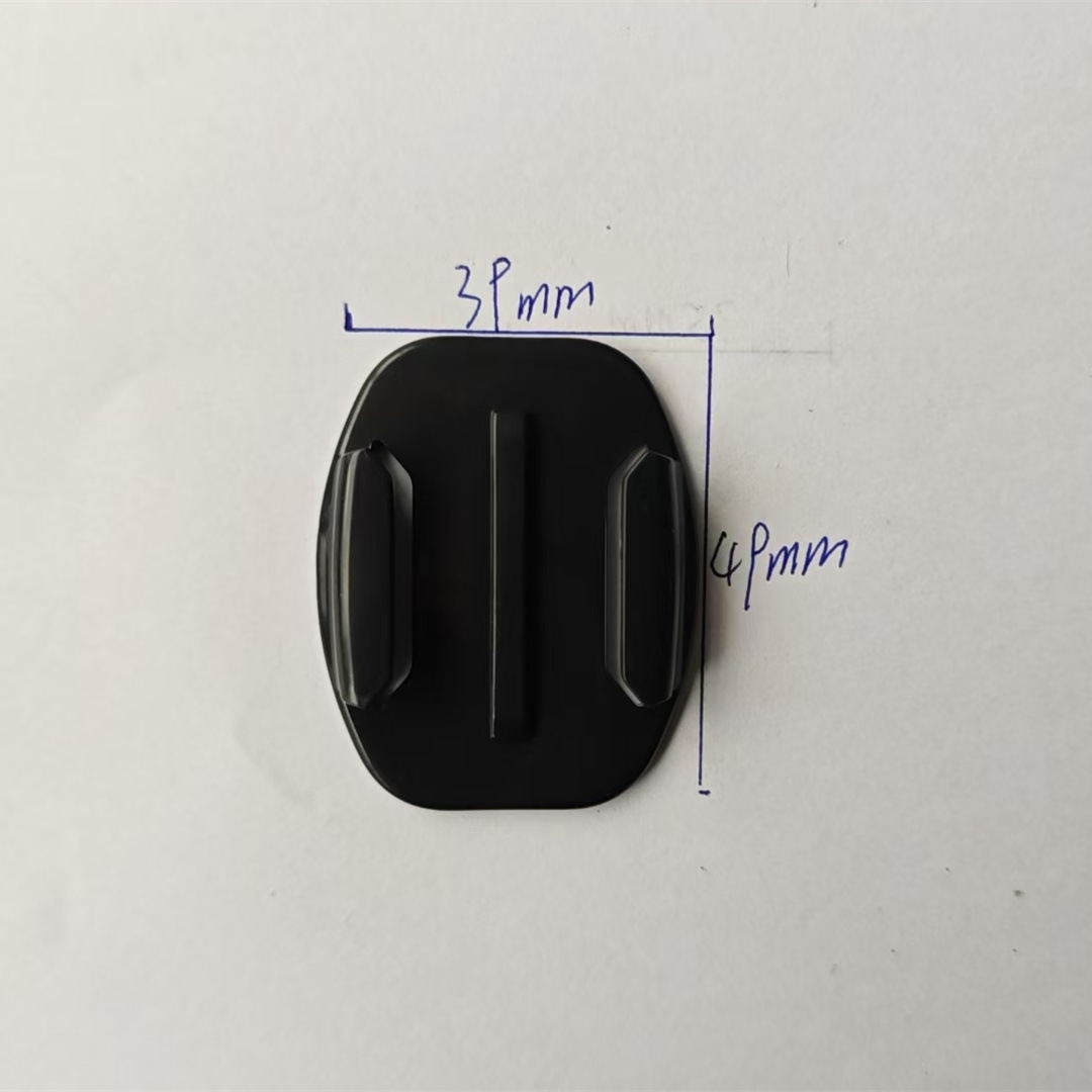 Gopro Dji Mountain Dog Action Camera Accessories Curved Flat Base Base Helmet Fixed Base 3m Adhesive Sticker