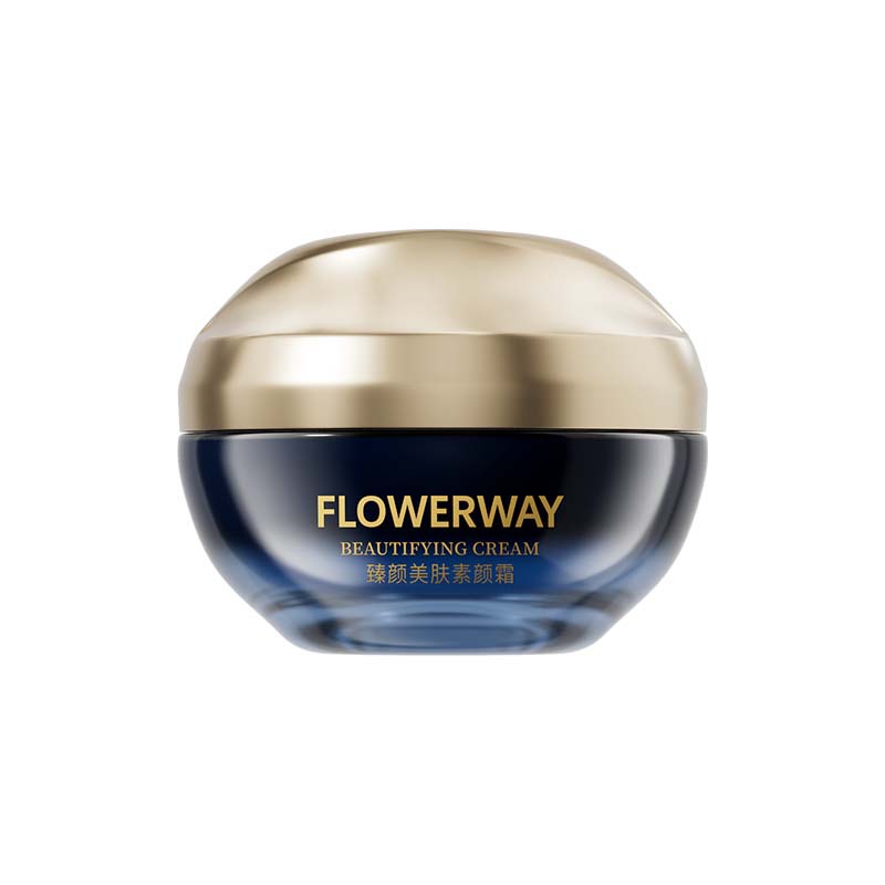 Flowerway Beauty Cream, a Natural Makeup Primer That Enhances and Modifies Skin Tone, Lazy Makeup Cream