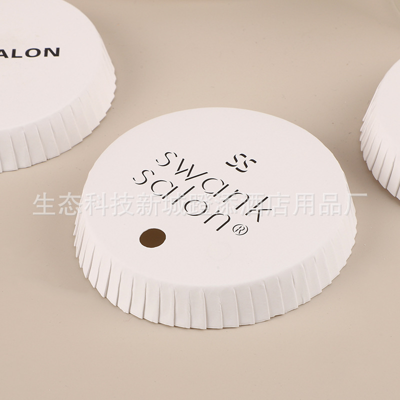 Advertising Cup Lid Absorbent Paper Cup Lid Hotel Disposable Printable Disposable Cup Lid
