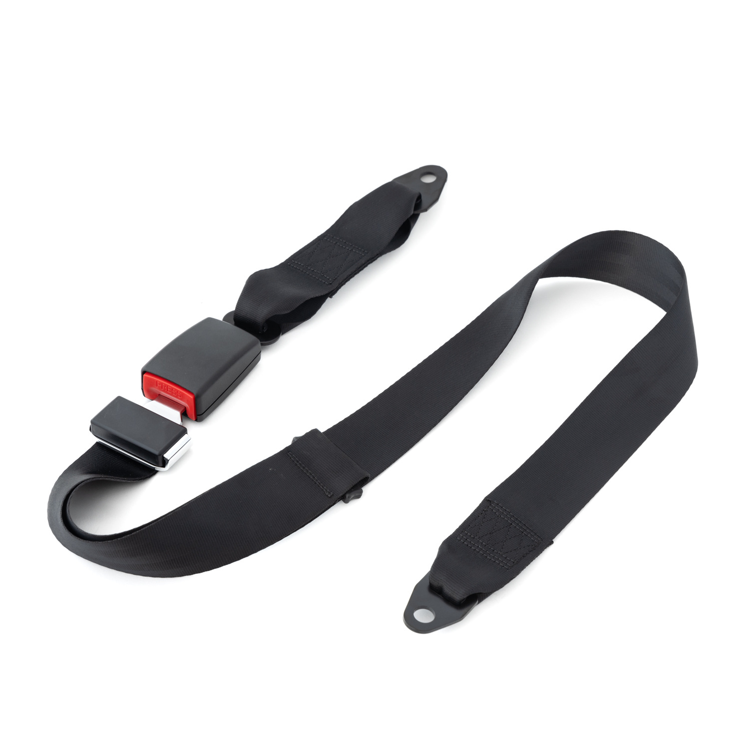 Manufacturer Custom Two-Point Car Seat Safety Belts for Vans and Trucks, Safety Belts for Buses and School Buses