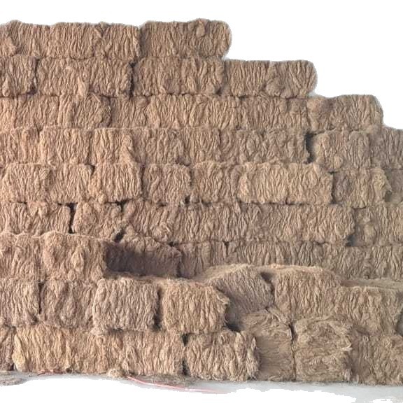 Industrial-Grade Coconut Fiber Woven Blanket, Erosion-Resistant Slope Protection Net, Minimum Order of 1 Ton, Exclusively for Cross-Border Export