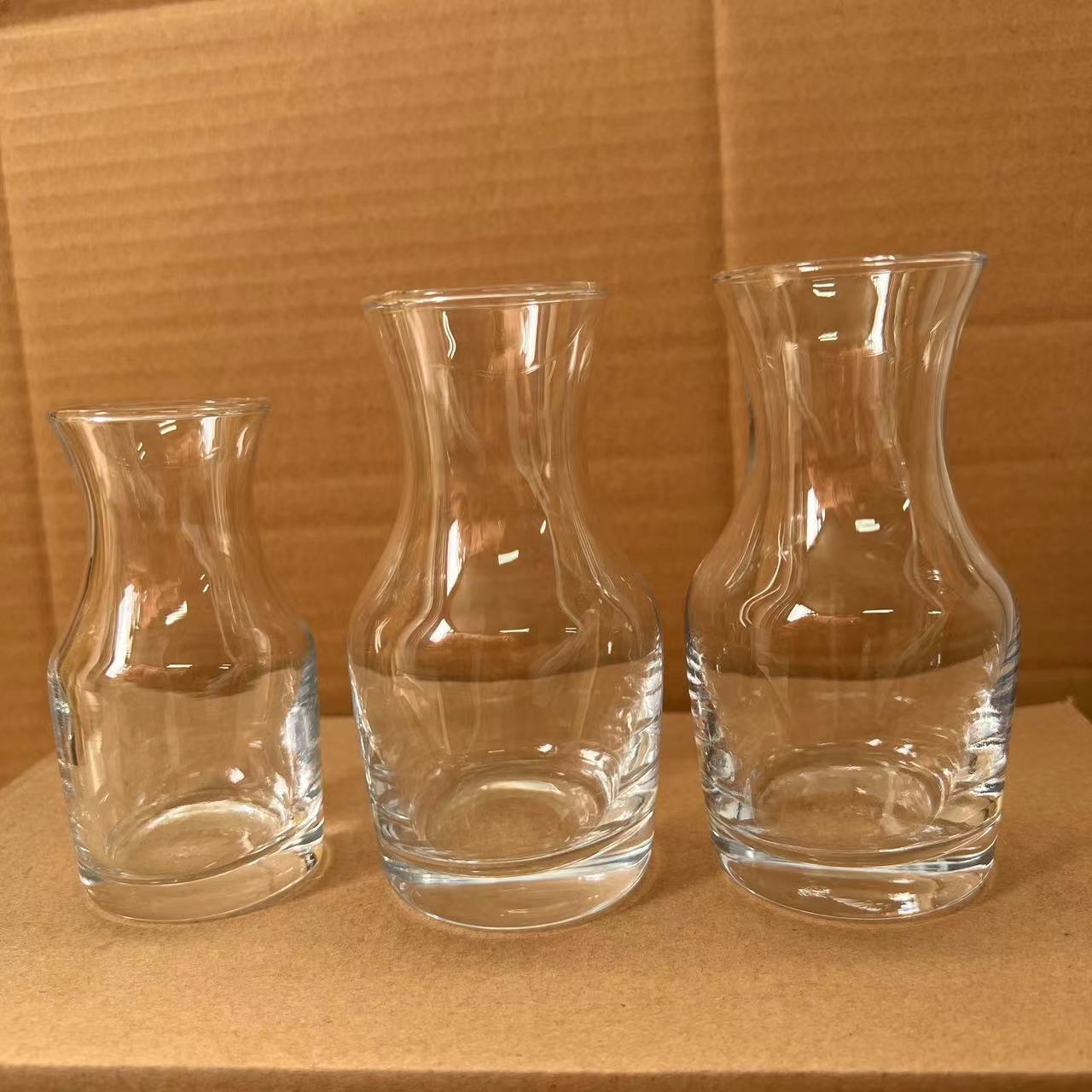 New Glass liquor Spirits Wine Dispenser liquor divider Can Be Specialized with Creative logo Decanter